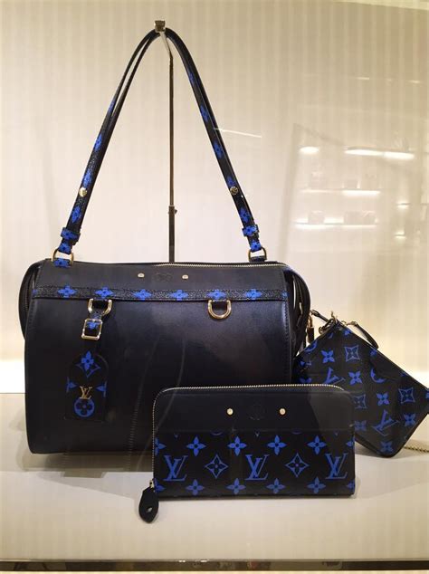 louis vuitton sky blue bag|louis vuitton blue bag monogram.